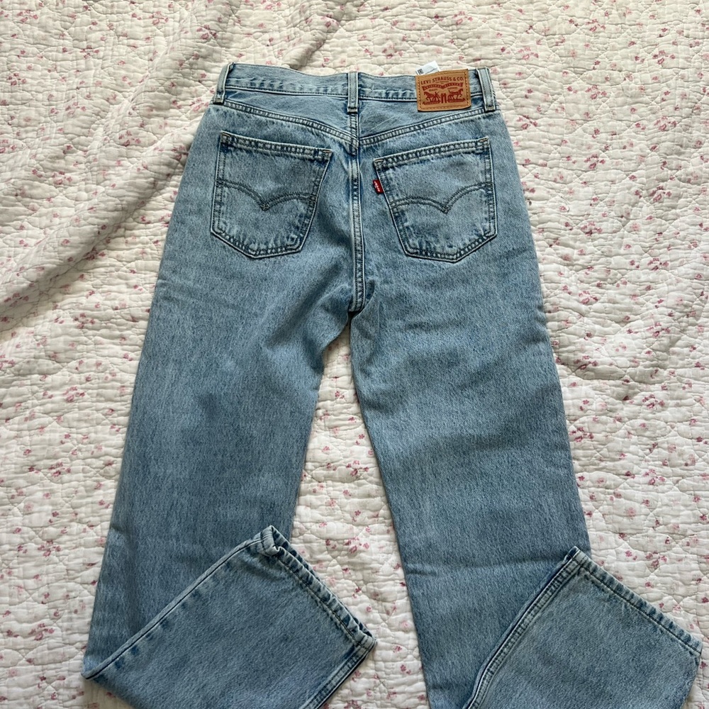 Levi’s low pro straight jeans